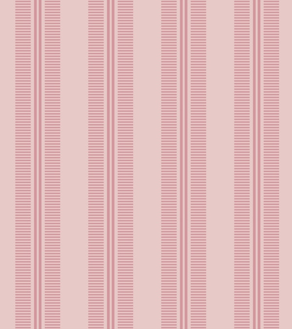 Elegant Classical Stripes Muted Pink