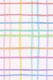 Wonky Pastel Rainbow Check