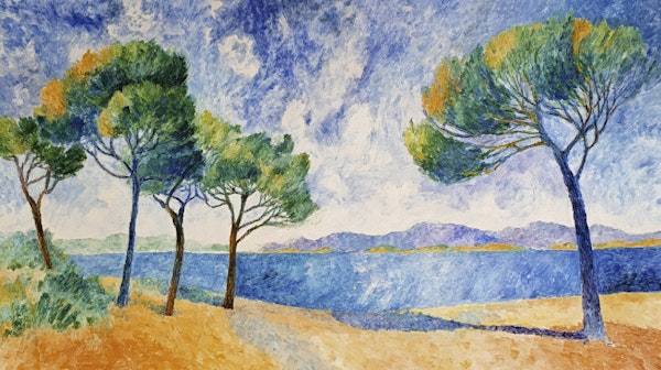 Mediterranean Breeze Scene