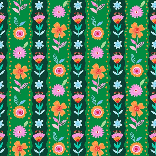 Vibrant Floral Harmony