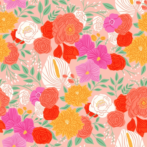 Bright Floral Paradise