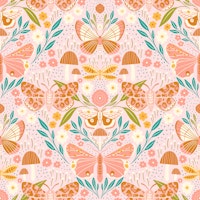 Floral Butterfly Dream carta da parati