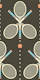 Triples Tennis - Retro Dark Gray