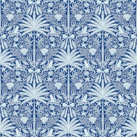 Elegant Jungle Blue tapete