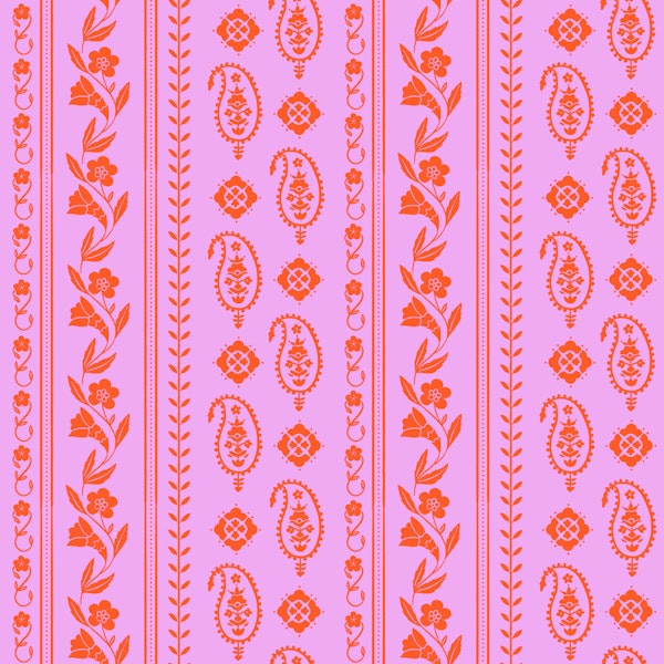 Bohemian Paisley Blooms