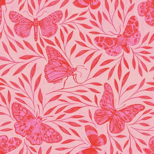 Vibrant Butterfly Grove