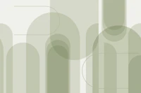 Calm Curves in Olive Green wallpaper