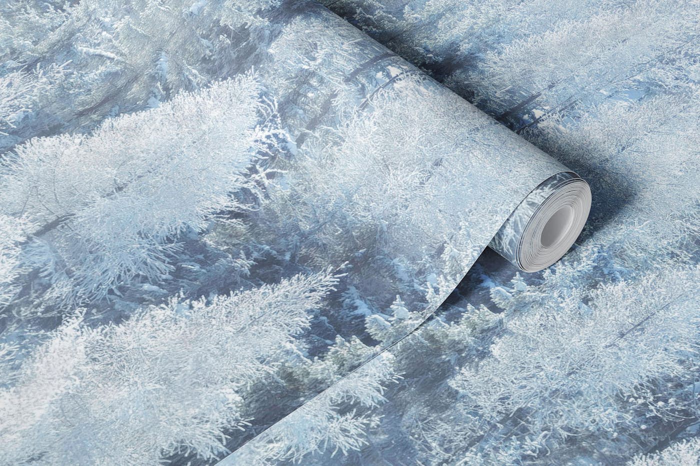 Frosted Woodland Dream wallpaper roll