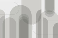 Calm Curves Taupe tapet