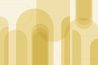 Calm Curves Mustard Yellow tapet