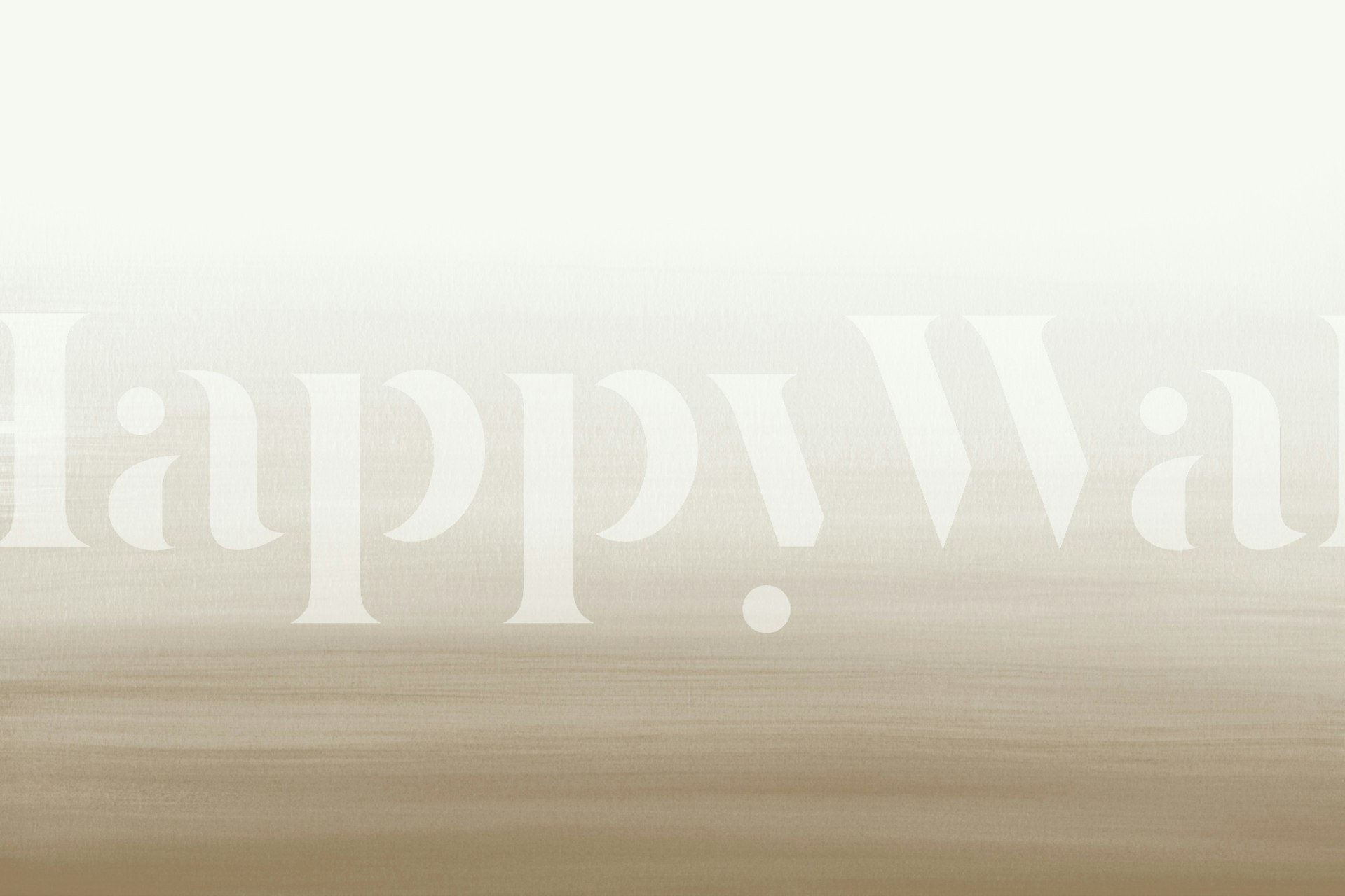 Beige watercolor gradient wallpaper with soft hues