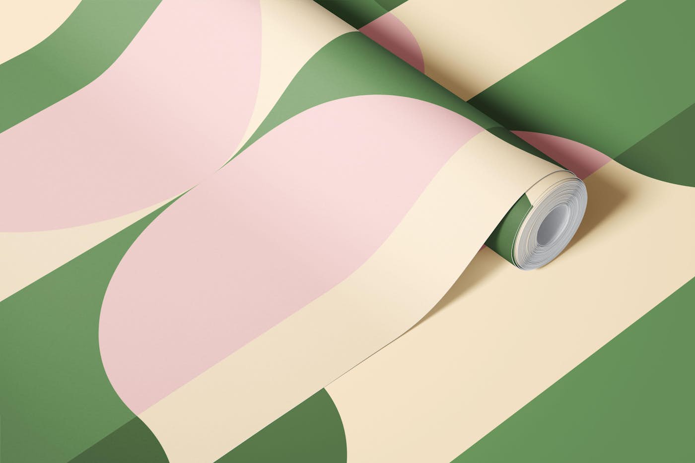 Vintage Pastel Rhythm wallpaper roll