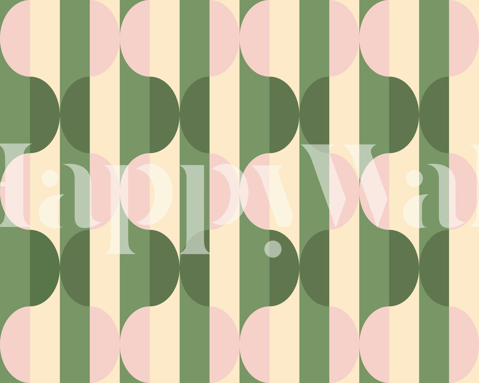 Σχέδιο ταπισερί Vintage Pastel Rhythm