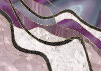 Marble Agate Gold Glam 1 - landscape behang