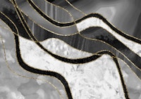 Marble Agate Gold Glam 2 - landscape behang