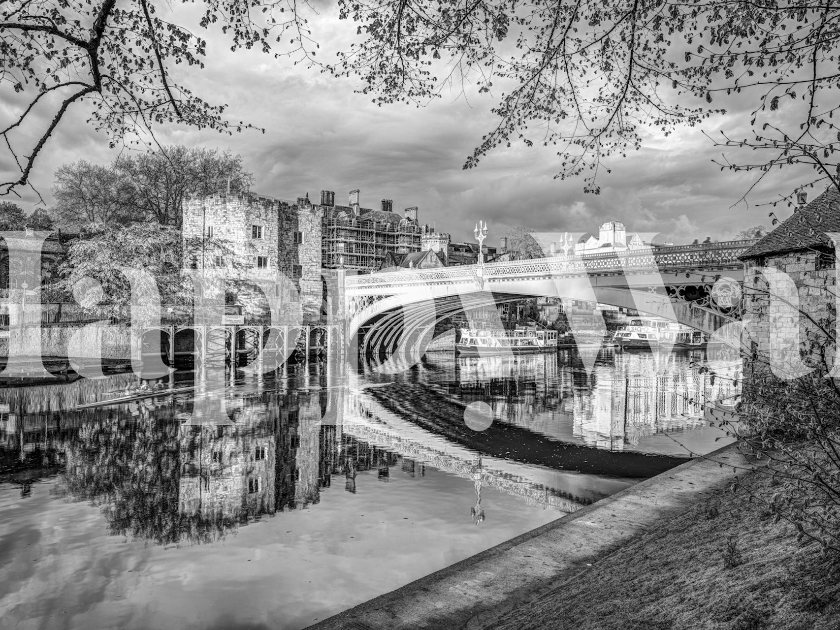 Design tapety Lendal Bridge over River Ouse