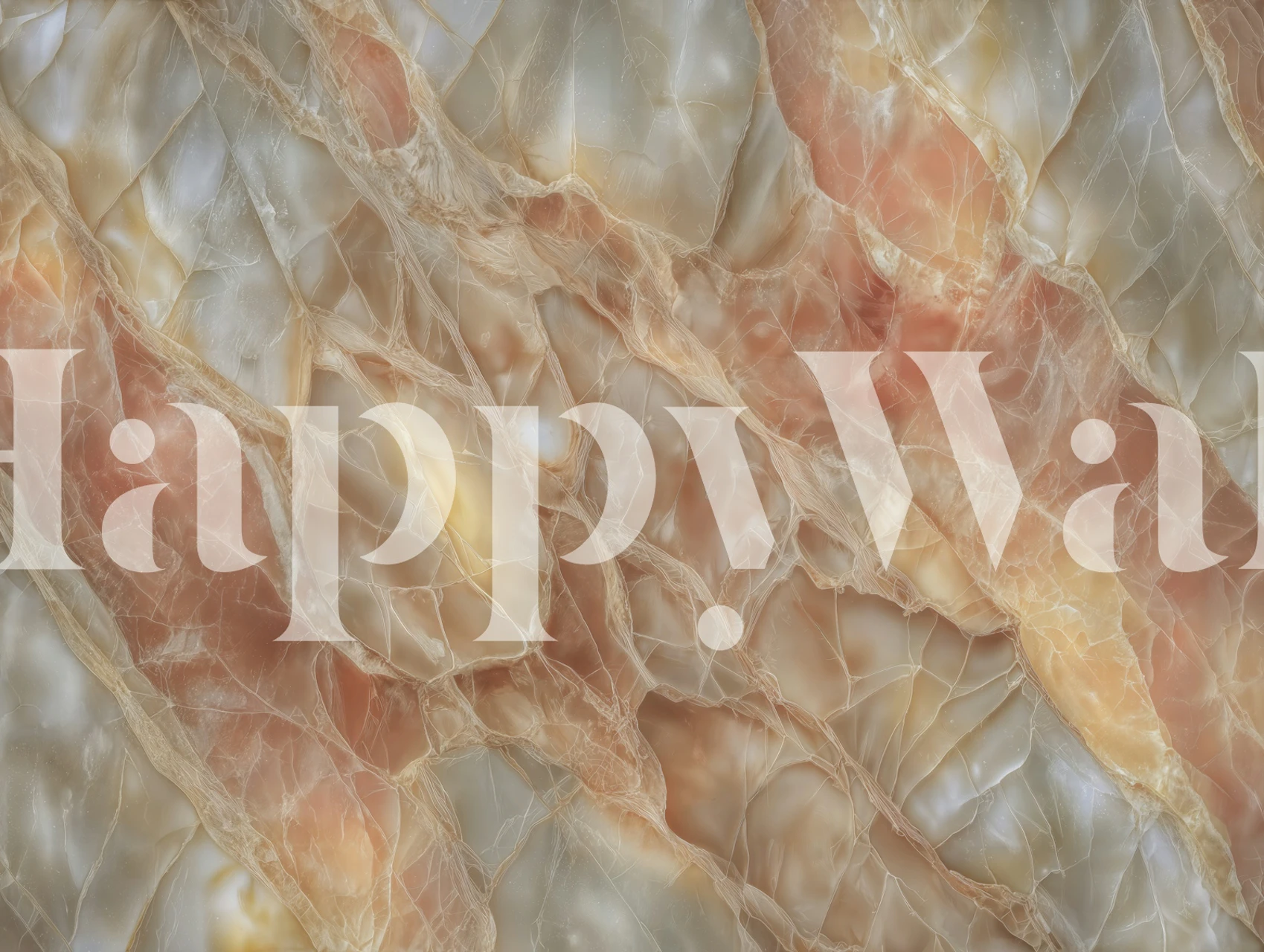 Quartz Elegance wallpaper displayed in a room