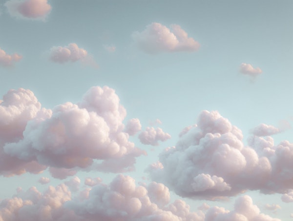 Fluffy Cloudscape Bliss