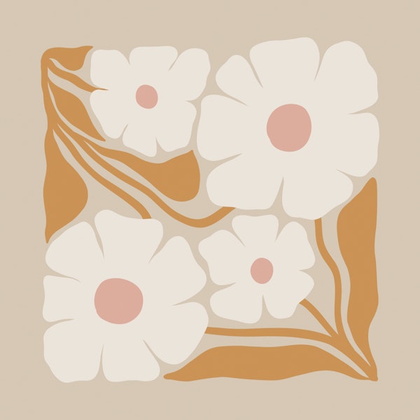 Pastel Floral Serenity