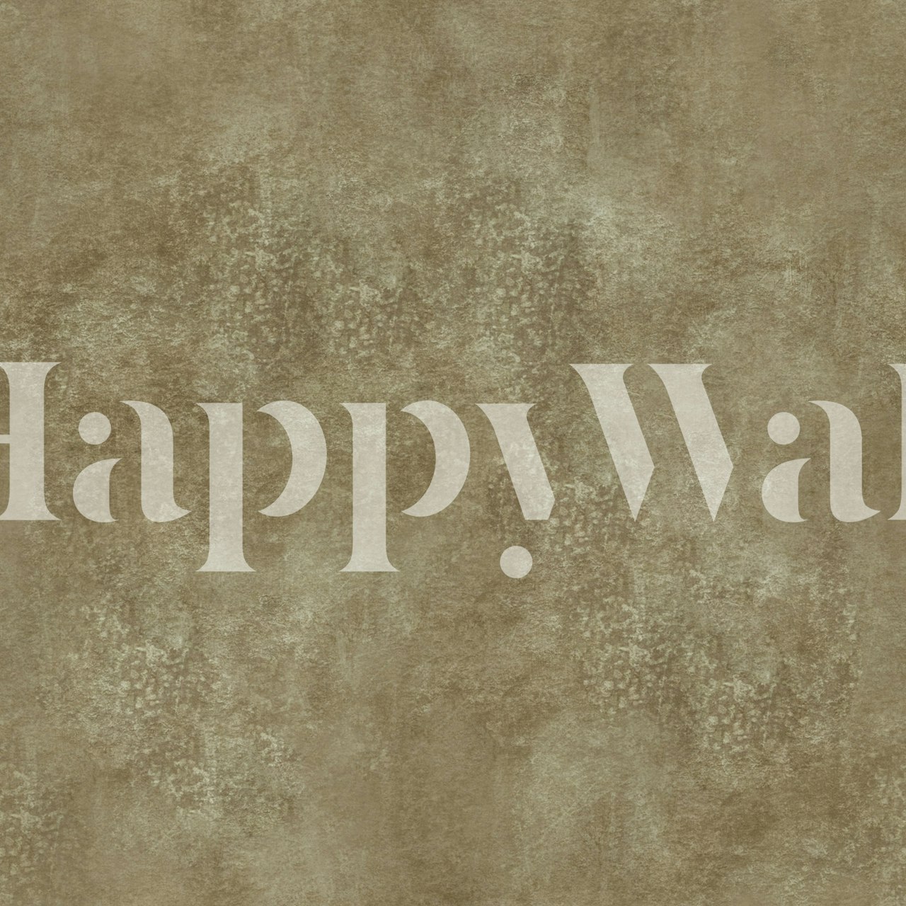 Mottled Mood - Ochre tapet i et rum