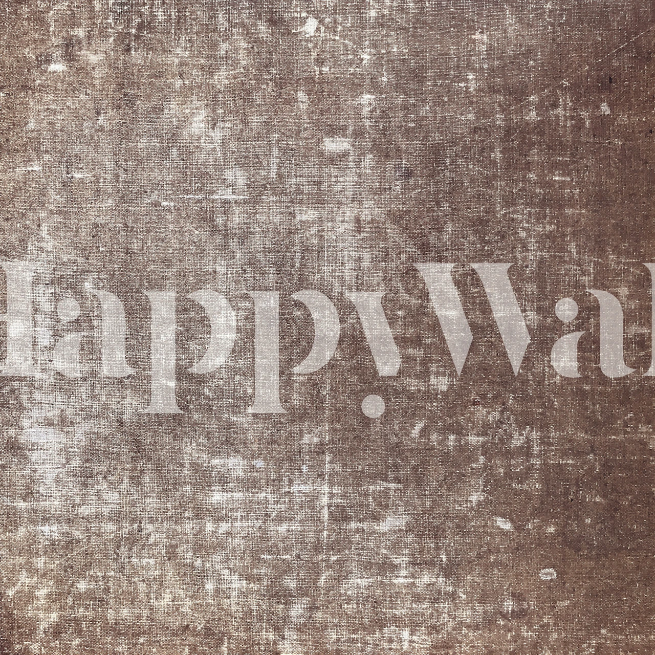 Antique Linen - Mocha Tapete in einem Raum