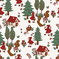 Little Red’s Fairy Forest Adventure wallpaper