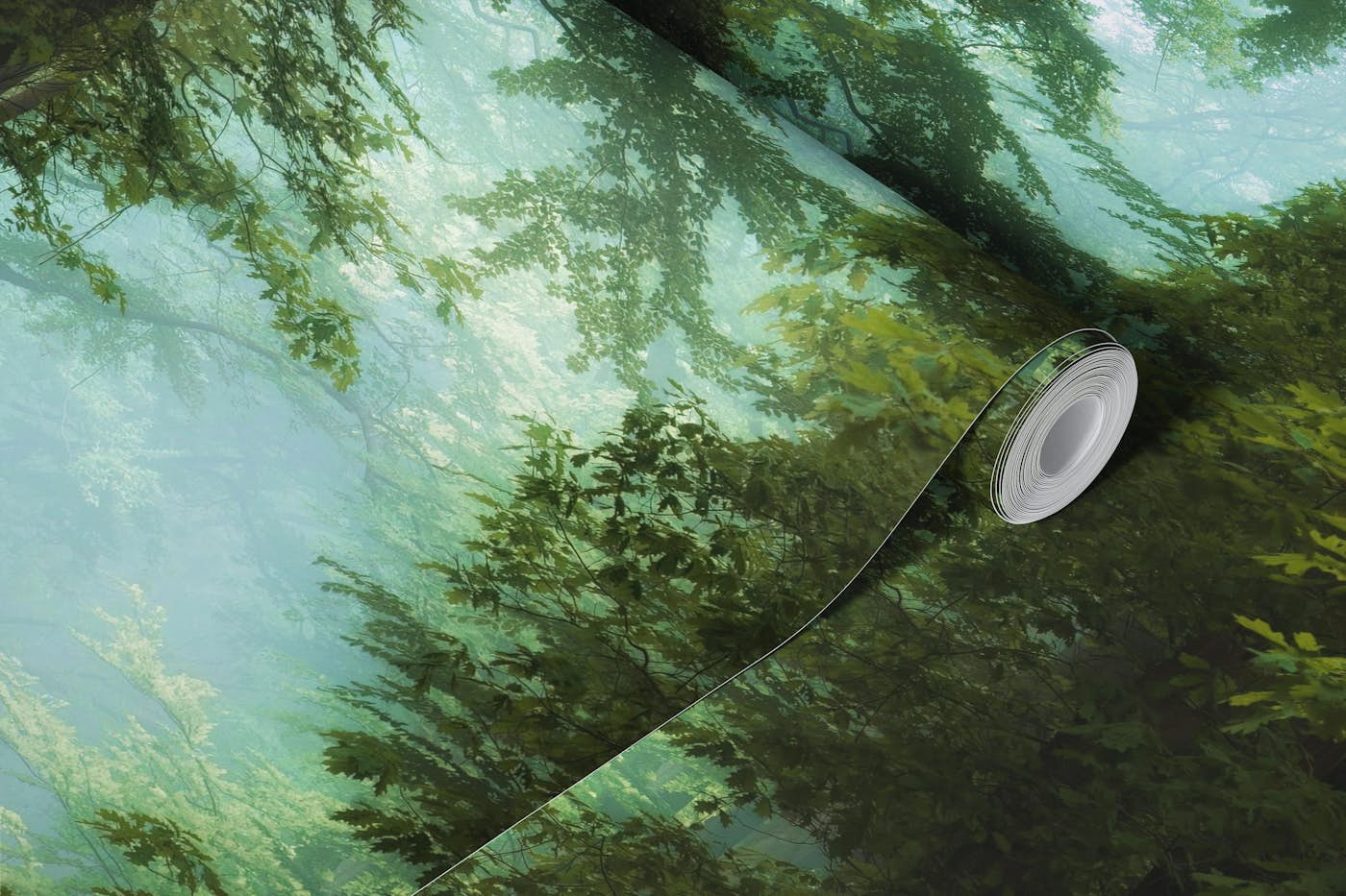Into the magic wallpaper roll