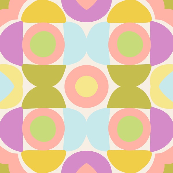 Groovy Geometric Harmony