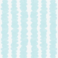 Aqua Brush Stripes wallpaper
