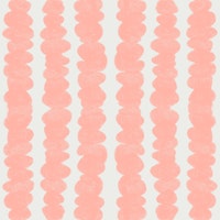 Blush Coral Stripes wallpaper