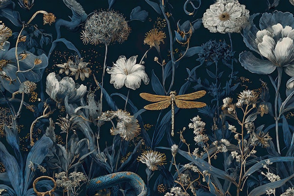 Midnight Garden Elegance