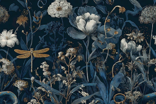 Midnight Garden Elegance