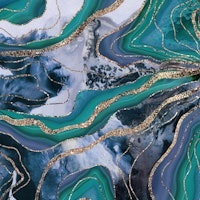 Liquid Marble Agate Glam 7 papel de parede