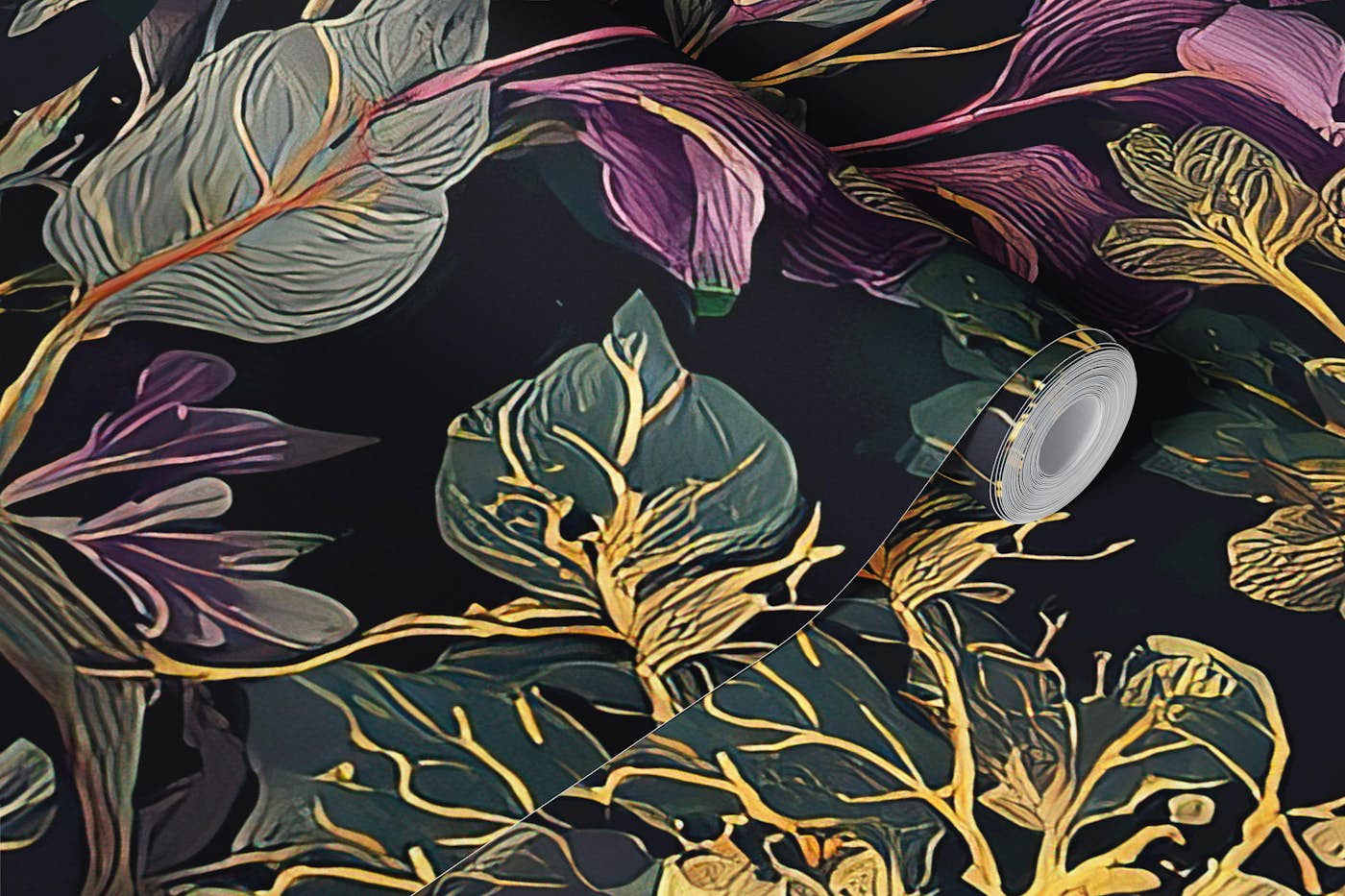 Macabre Garden wallpaper roll