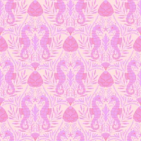 Pink Seahorse Harmony tapeet
