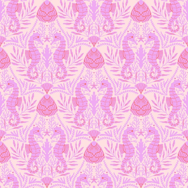 Pink Seahorse Harmony