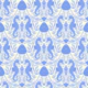 Blue Seahorse Elegance