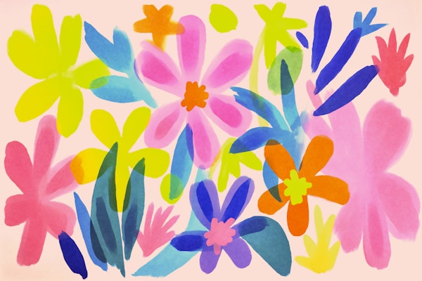 Bright Botanical Matisse Garden