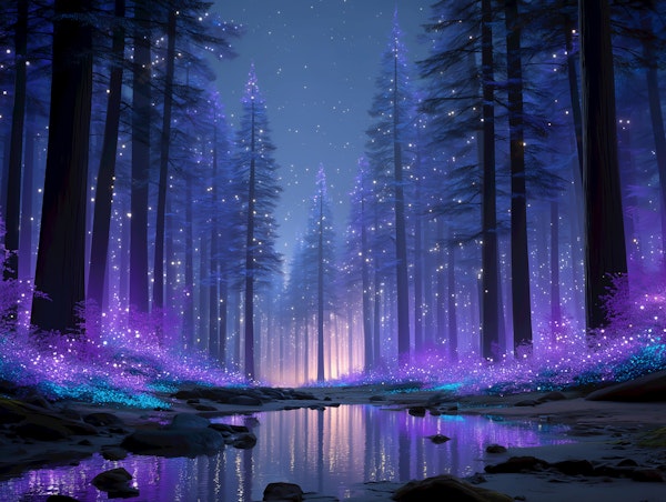 Mystical Forest Lights
