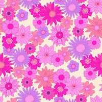Pink Garden Delight tapete