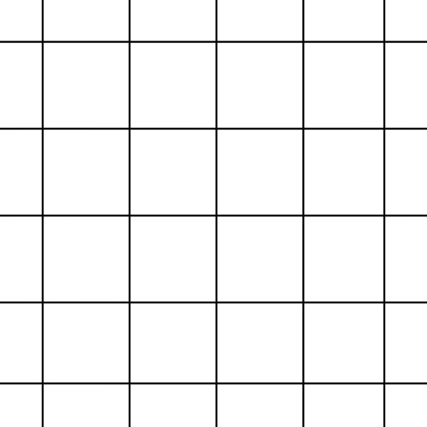 Monochrome Windowpane Square Grid