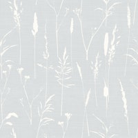 wild grasses - grey behang