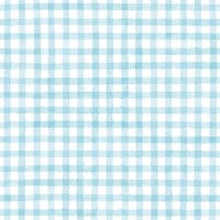 Baby Blue Farmhouse Watercolor Gingham tapet