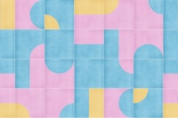 Retro Tiles 11 tapetit