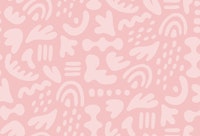 Organic Shapes Blush wallpaper