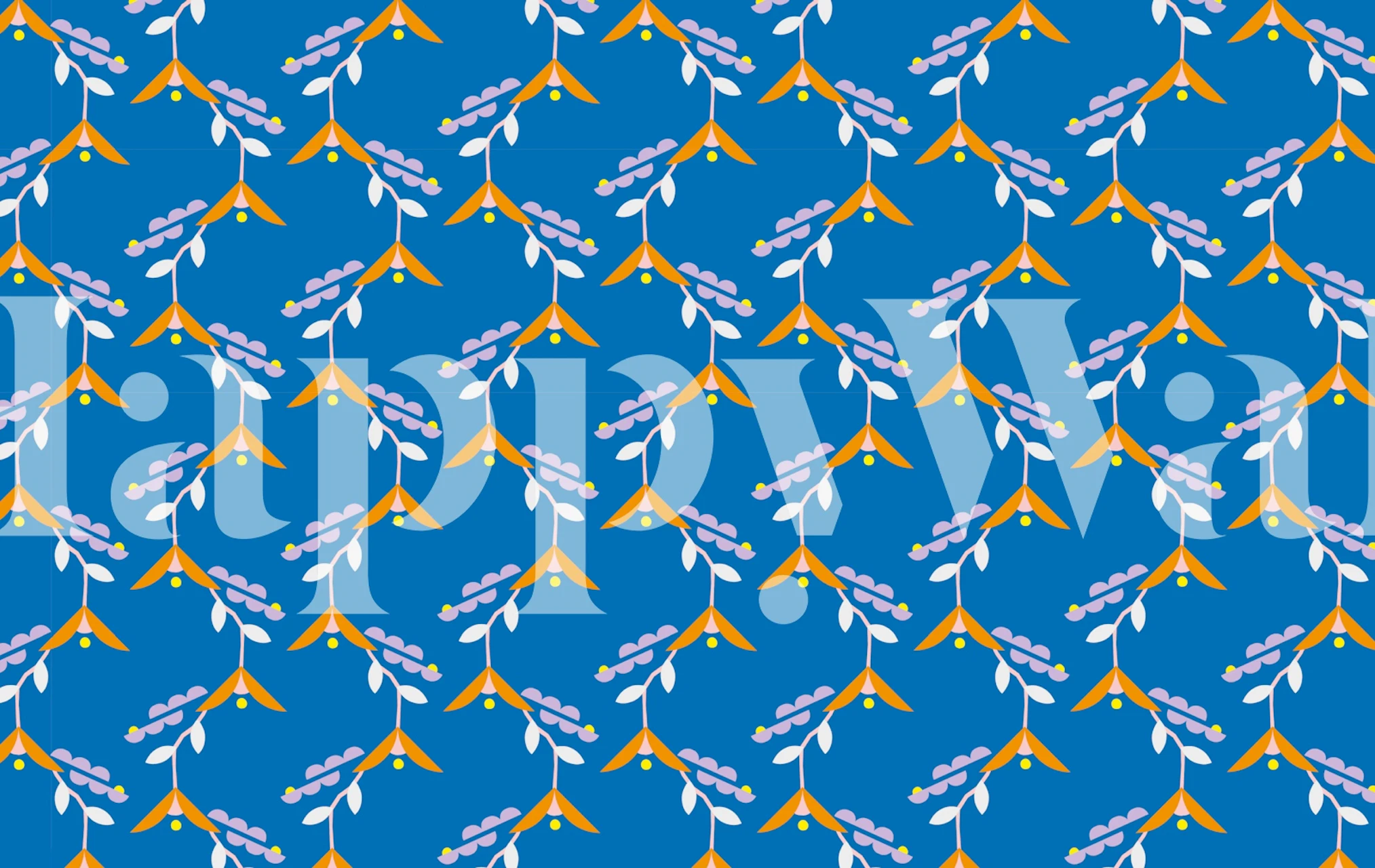 Papercut Magical Night wallpaper in a room