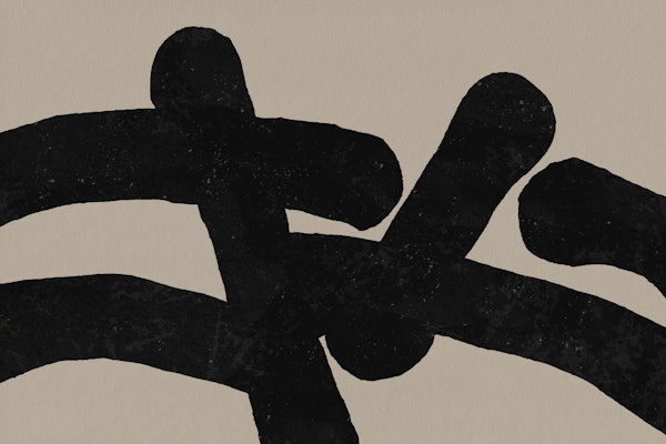 Modern Art Brush Strokes