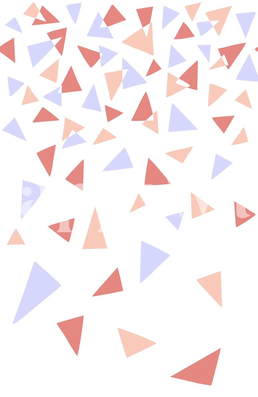 Soft Geometric Rain wallpaper in a room