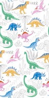 dinosaurs - vibrant papel de parede