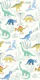 Dinosaurs - green and blue